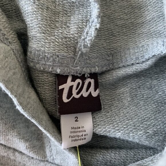 Tea Collection Girl Hooded Sweatshirt Dress 2T - Picture 5 of 8